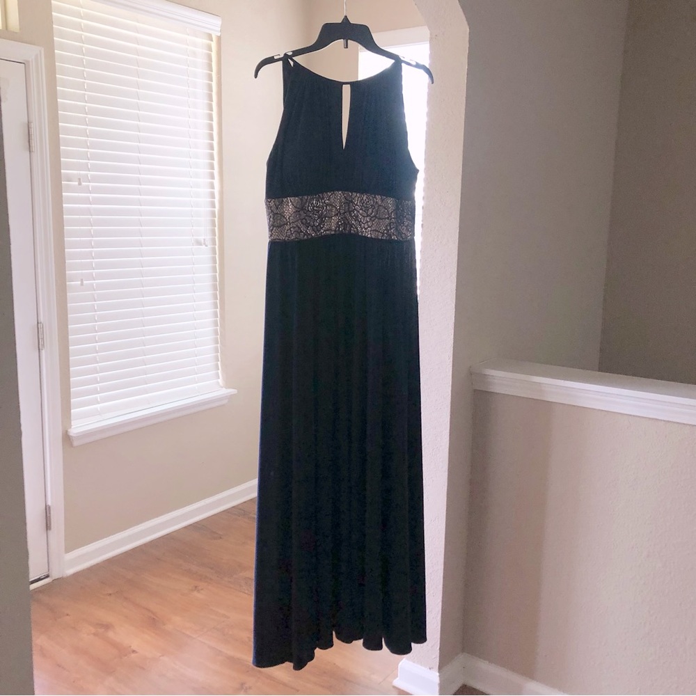 R&M Richards Long Formal Dress, Size 14